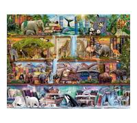Puzzle ravensburger Regno degli animali selvaggi 2000 pezzi 1 St