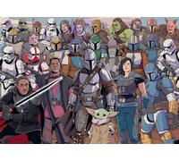 Puzzle Ravensburger - Sfida: Baby Yoda / Star Wars Mandalorian (1000 pezzi