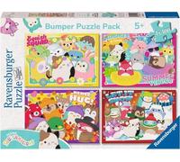 Puzzle Ravensburger Squishmallows 4x100 pezzi