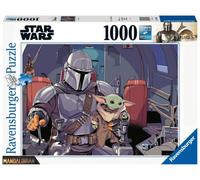 Puzzle Ravensburger STAR WARS: THE MANDALORIAN 1000 pezzi