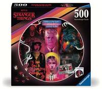 Stranger Things Round Jigsaw Puzzle Friends Don't Lie (500 pieces)