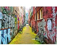 Puzzle Ravensburger Street Art ad Amsterdam 3000 pezzi