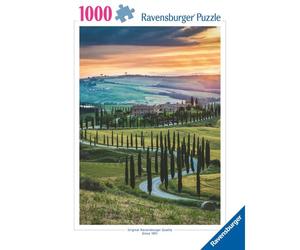 Puzzle ravensburger val d'orcia 1000 pezzi - puzzle per adulti