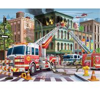 Puzzle RAVENSBURGER pompieri in azione XXL 100 pezzi