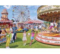 Puzzle Ravensburger Vintage Fairground Fun, 1000 pezzi
