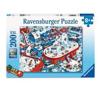 Puzzle Ravensburger XXL 200 pezzi Sport Invernali 8 anni
