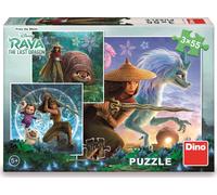 Puzzle Raya e amici 3x55 pezzi