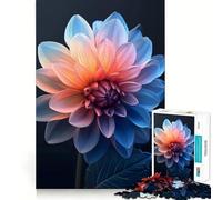 Puzzle realistico con fiori per adolescenti, 1000 pezzi, ideale per ricordare, migliorare, calmare, rilassare, con dettagli nitidi e definiti (38x52cm)