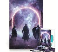 Puzzle realistico dei Cavalieri Templari da 1000 pezzi per ragazzi, gioco di logica, divertimento rilassante, taglio preciso, regalo artistico (38x26cm)