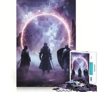 Puzzle realistico dei Cavalieri Templari per adulti, 1000 pezzi, rompicapo, per il tempo libero a casa, da assemblare, regalo di compleanno (38x52cm)