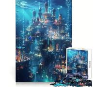 Puzzle "Regno Sottomarino Oceania" da 1000 pezzi per ragazzi, ideale per lo sviluppo delle capacità cognitive, divertimento senza stress, tagli precisi, regalo speciale (38x26cm)