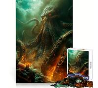 Puzzle Release The Kraken da 1000 pezzi per adolescenti: rafforza la memoria, divertimento rilassante, bordi di qualità, (38x26cm)