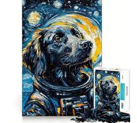 Puzzle Retriever Astronauta da 1000 pezzi per adulti, ideale per migliorare la memoria, alleviare l'ansia, assemblare e creare un regalo artistico (50x75cm)