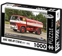 Retro cars - Puzzle CAMION - Liaz 100.47 C10-0 (1977 - 1984) - 1000 Pezzi