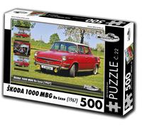 Puzzle RETRO-AUTA Škoda 1000 MBG De Luxe 500 pezzi