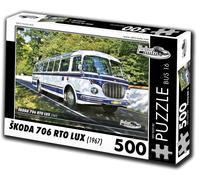 Puzzle RETRO-AUTA Škoda 706 RTO LUX autobus 500 pezzi