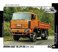 Puzzle RETRO-AUTA - ŠKODA LIAZ 18.29 XA, 40 pezzi