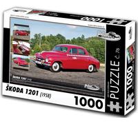 puzzle retro-auto Škoda 1201 - 1000 pezzi