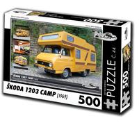 Puzzle RETRO-AUTO Škoda 1203 Camp 500 pezzi