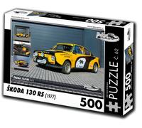 Puzzle Retrò-Auto Škoda 130 RS 500 pezzi