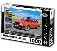 puzzle retro-auto Škoda Rapid 130 1000 pezzi