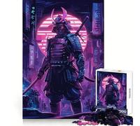 Puzzle retrò da 1000 pezzi con guerriero samurai, ideale per adulti, un gioco stimolante per la mente, un'esperienza di relax di alta qualità (50x75cm)