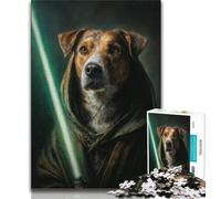 Puzzle retrò di cani per adolescenti 1000 pezzi, aiutano il cervello ad allenare i giocattoli avvincenti per coltivare la pazienza Un'opera d'arte 38x26cm