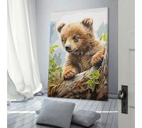 Puzzle rettangolare di carta a forma di barboncino, con animali del caffè, per bambini e bambine, 1000 pezzi (26x38 cm)