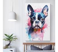 Puzzle rettangolare in cartone riciclato al 100%, motivo: cucciolo di Cavalier King Charles Spaniel, 1000 pezzi (26x38 cm)