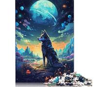 Puzzle rettangolari del Santuario di Howl di Cosmos, regalo per bambini dai 12 anni in su, 1500 pezzi (85x57 cm)