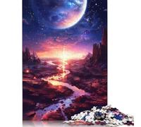 Puzzle rettangolari di Celestial Wilderness, puzzle di carta, regalo per bambini dai 12 anni in su, 520 pezzi (52x38 cm)