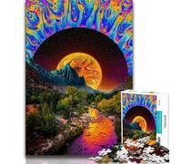 Puzzle Reverie da 1000 pezzi per adulti gioco educativo per compleanni Natale e 14 anni (50x75cm)