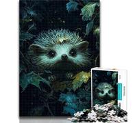 Puzzle Riccio nella giungla Puzzle da 1000 pezzi per adulti, per età 14+ Gioco impossibile Il miglior regalo per adulti e adolescenti 50x75cm