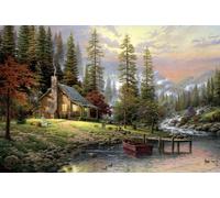 Schmidt - Puzzle Thomas Kinkade: A Peaceful Retreat - 500 Pezzi