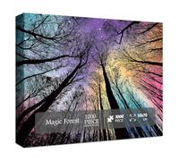 Puzzle rigido impossibile per adulti da 1000 pezzi, puzzle duri per adulti, puzzle sfumato colorato per adulti