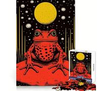 Puzzle Riso Print Funky Frog da 1000 pezzi per adulti e ragazzi, gioco di logica e creatività, ideale per la casa e per divertirsi con la qualità del taglio, un classico regalo (50x75cm)