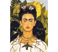 Puzzle Ritratto di Frida Kahlo con collana di spine 1000 pezzi
