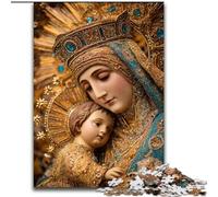 Puzzle Ritratto di Maria Madre 1000 pezzi per adulti e ragazzi, regalo di compleanno per trascorrere il tempo in casa, regali, arte murale per 14+ anni (50x75cm)
