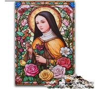 Puzzle Ritratto di Maria Madre per adulti e adolescenti, adatto a bambini dai 14 anni in su Divertimento in famiglia tutta la famiglia (70x100cm)