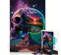 Puzzle "Road to Peace" da 1000 pezzi per ragazzi, gioco di logica, divertimento rilassante, taglio preciso, regalo artistico (38x52cm)