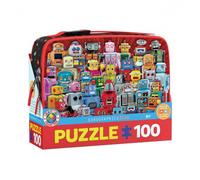Puzzle - Robot - Scatola Per Il Pranzo - 100 Pezzi