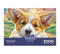 Puzzle robusto e liscio in cartone da 1000 pezzi raffigurante il prato,da guardare,per adulti,per attività nei giorni di pioggia,per le vacanze,per il tempo, regalo da, 52x38 cm/1000 pezzi