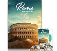 Puzzle Roma 1000 pezzi puzzle per adolescenti, regalo di compleanno, regali, arte murale per e dai 14 anni in su 26x38cm