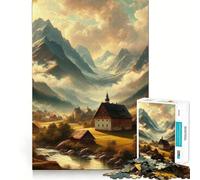 Puzzle Romanticismo V da 1000 pezzi per adulti, gioco di intelletto, rilassante e divertente, taglio preciso, regalo di Natale (38x52cm)