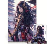 Puzzle romantico Samurai da 1000 pezzi per adulti, stimola la memoria, divertimento rilassante, taglio di alta qualità, regalo memorabile (50x75cm)