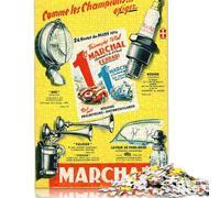 Puzzle rompicapo in cartone premium per bambini e adulti, 7° Gran Premio di Monaco, 22 aprile 1935, 1000 pezzi (75x50 cm)