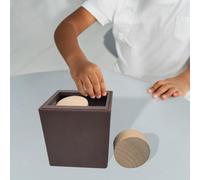 Puzzle rompicapo in legno 3D con cubo per bambini dai 6 anni in su e per