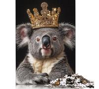 Puzzle Rompicapo Koala King, 100% cartone riciclato, per bambini e adulti dai 12 anni in su, regalo per la festa del papà, 1000 pezzi (75x50 cm)