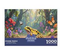 Puzzle Rompicapo Poison Dart Frog 1000 Pezzi in Cartone Per Adulti Gioco Da Interno Puzzles Regalo Compleanno 38x26cm/1000pcs