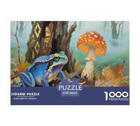 Puzzle Rompicapo Poison Dart Frog 1000 Pezzi in Cartone Per Adulti Per Tempo Libero Puzzles Idea Regalo 38x26cm/1000pcs